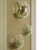 EssenceLiving Set von 3 Wandblasen Terrarien Indoor Pflanzen Pflanzer Vase Wand montiert Mini Aquarium Wanddekor - 1