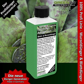 GREEN24 Epiphyten-Dünger Bromelien Tillandsien Flüssigdünger HIGHTECH düngen, Blattdünger NPK Volldünger Konzentrat - 2