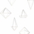 Umbra Prisma Geometrische Wanddekoration – Deko zum Aufhängen an Wand und Decke oder als Tischdekoration Verwendbar, Set mit 6 Prisma Hälften, Metall / Kupfer - 14