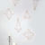 Umbra Prisma Geometrische Wanddekoration – Deko zum Aufhängen an Wand und Decke oder als Tischdekoration Verwendbar, Set mit 6 Prisma Hälften, Metall / Kupfer - 6