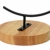 Fosinz Ornament Display Stand - Holz Eisen Hängende Stand Pflanzen Halter für hängende Glas Globe Air Plant Terrarium, Ball, Christbaumkugel & Home Wedding Dekoration (Wood 2 Pack) - 5