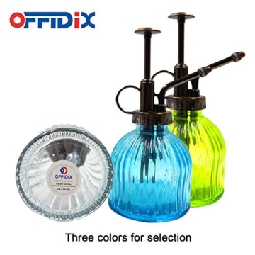 OFFIDIX Transparente Glas-Bewsserungs-Spray-Flasche, 6,5